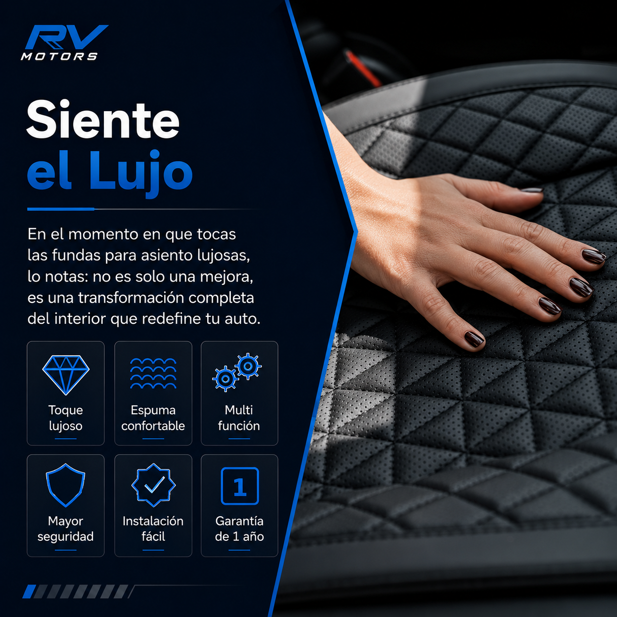KIT FUNDAS PREMIUM | RV MOTORS™